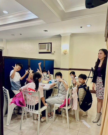 菲律賓英語夏令營小班制課堂實況